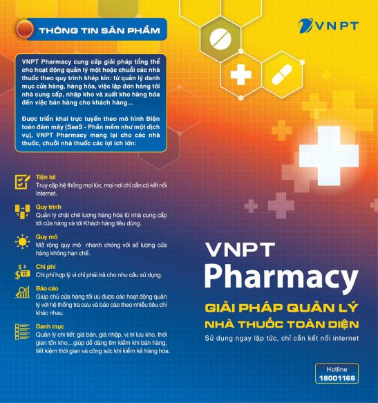 VNPT Pharmacy - phần mềm quản lý nhà thuốc hiệu quả nhất