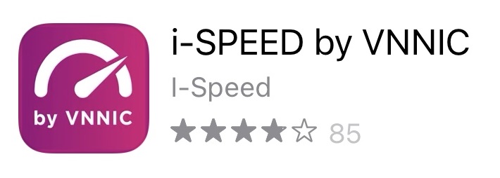 app đo kiểm tốc độ mạng internet i-speed