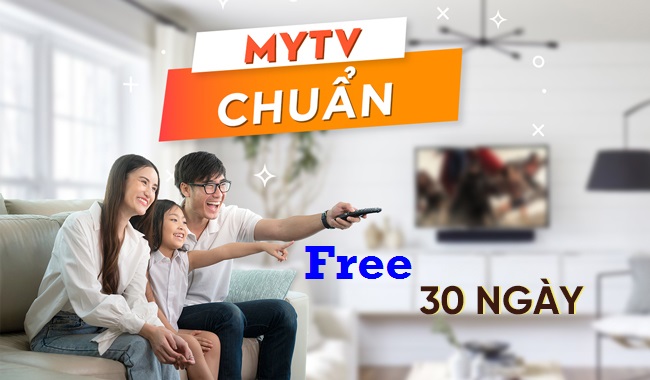 gói chuẩn mytv free 30 ngày