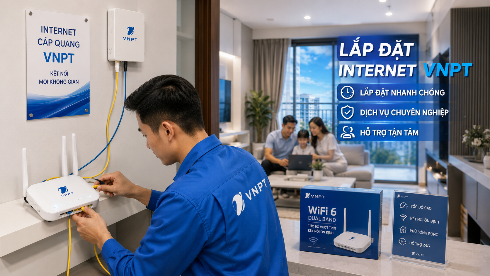 Đăng Ký Lắp Mạng WiFi VNPT Chung Cư SaigonLand Chỉ Trong 24 Giờ