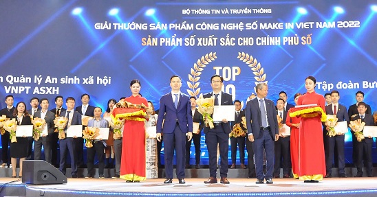 04 giải pháp số của VNPT được vinh danh tại Giải thưởng Make in Viet Nam năm 2022