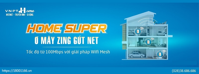 Lắp Internet Truyền Hình Trang Bị Wifi Mesh Home TV
