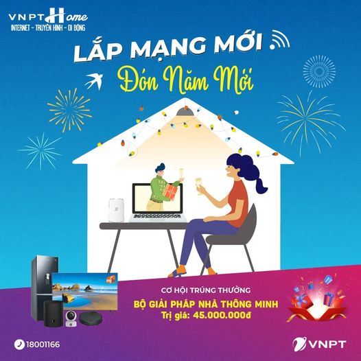 Home An Toàn, Ngập Tràn Quà Tặng Với Loạt Khuyến Mãi Hấp Dẫn Từ VNPT