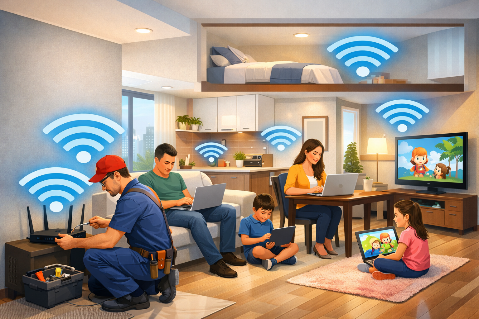 Hướng dẫn chi tiết: Lắp mạng WiFi VNPT Citi Esto chỉ trong 1 ngày