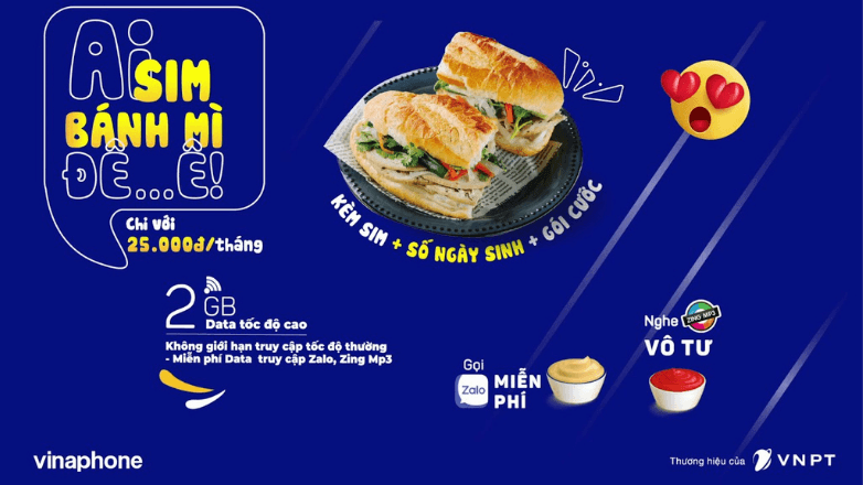 sim bánh mì