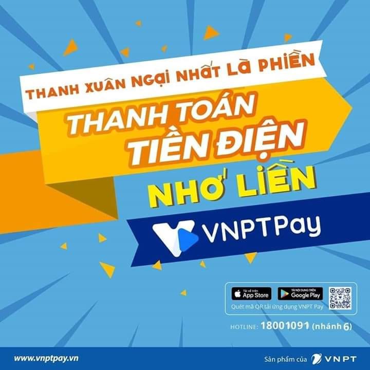 Thanh Toán Tiền Điện Online Qua Ví VNPT Pay Siêu Tiết Kiệm