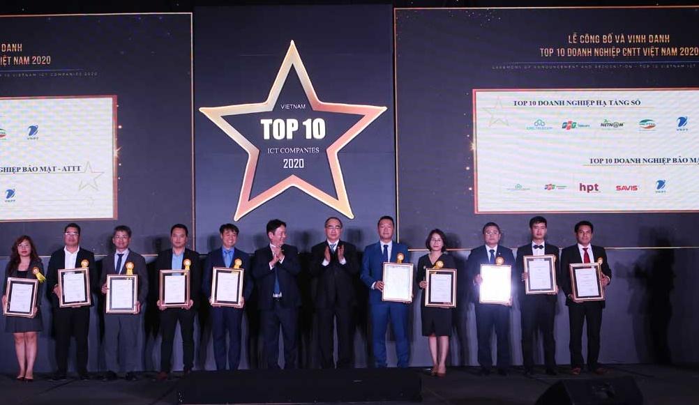 vnpt đạt top 10 doanh nghiệp CNTT Việt Nam 2020