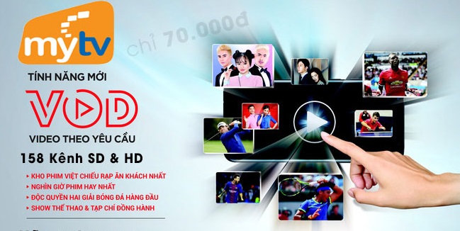 Truyền hình MyTV VOD, lắp đặt truyền hình MyTV VOD VNPT