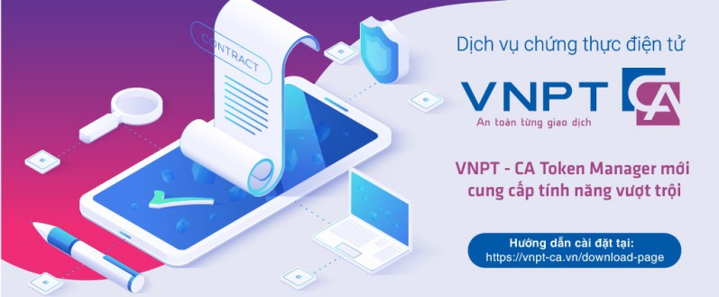 VNPT Token Manager mới 2019
