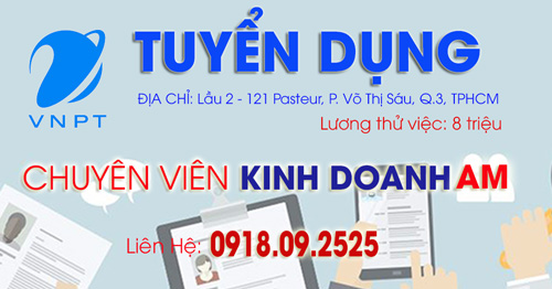 VNPT Tuyển Dụng Chuyên Viên Kinh Doanh AM (Account Manager)