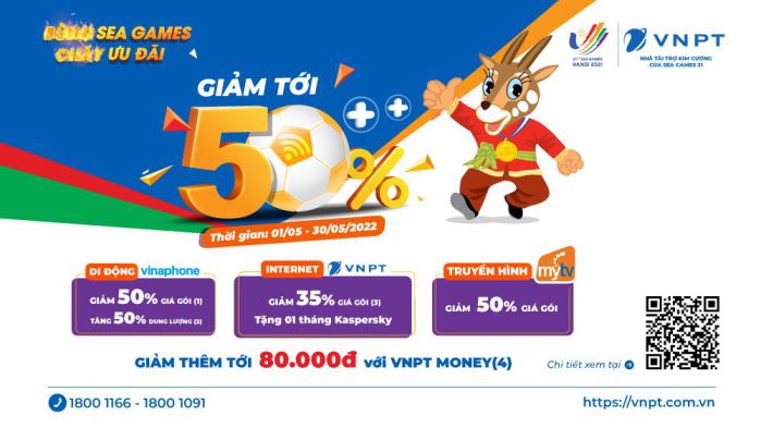 VNPT Chào Đón Sea Games 31 Với Ngập Tràn Ưu Đãi Bất Ngờ